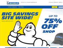 Tablet Screenshot of michelin.onlinecollection.com
